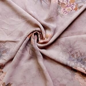 Printed Square Scarf Shadow Rose