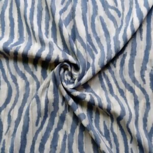 Printed Square Scarf Silver Lining