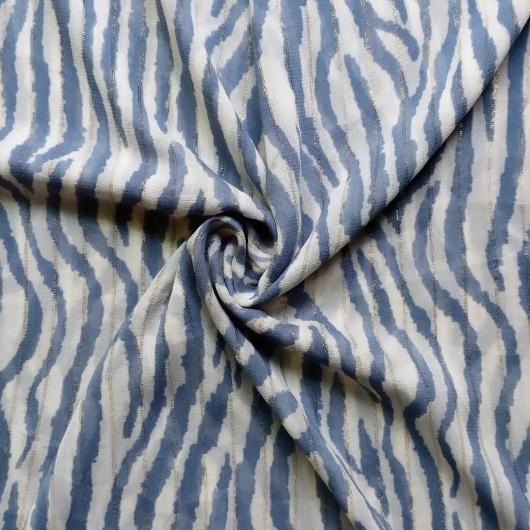 Printed Square Scarf Silver Lining Printed Square Scarf Silver Lining