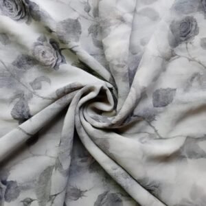 Printed Square Scarf Twilight Haze