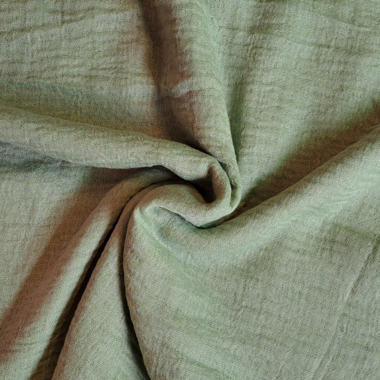 Ripple Cotton Hijab Light Green Ripple Cotton Hijab Light Green
