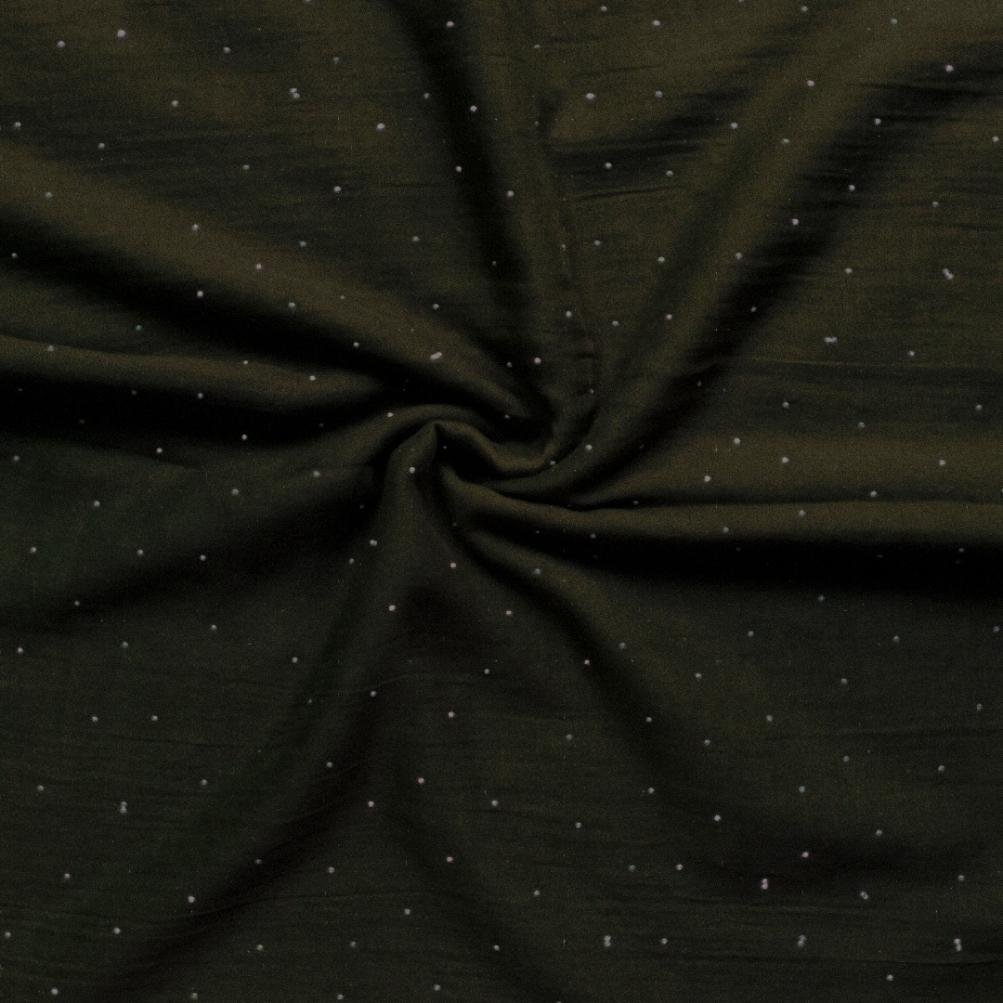 Turkish Lawn Summer Breeze with Diamante Dark Olive Turkish Lawn Summer Breeze with Diamante Dark Olive