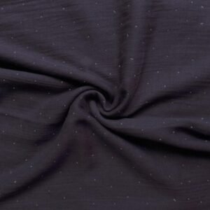 Turkish Lawn Summer Breeze with Diamante Twilight Purple