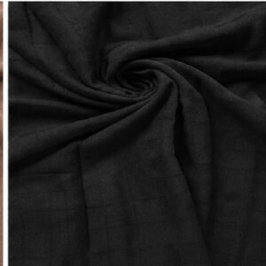 Everyday Cotton Stole Charcoal Black