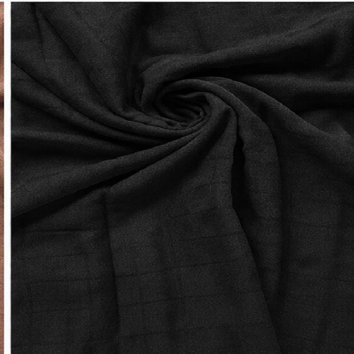 Everyday Cotton Stole Charcoal black Everyday Cotton Stole Charcoal Black