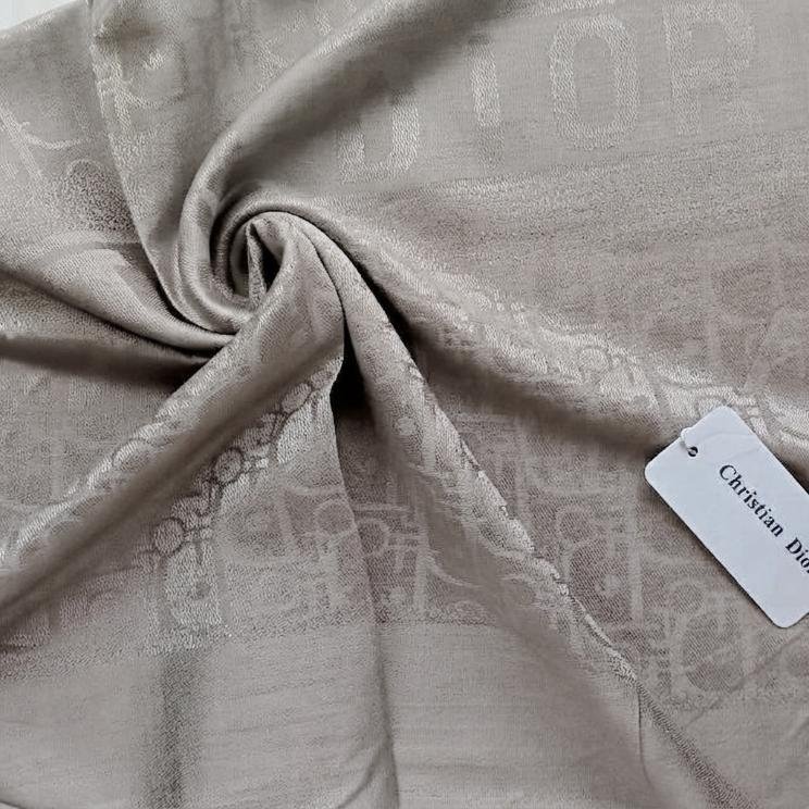 Christian Dior Silk Cashmere Scarf Latte Christian Dior Silk Cashmere Scarf Latte