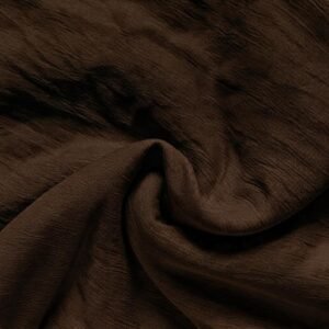Crinkle Crepe Lawn Hijab Chocolate