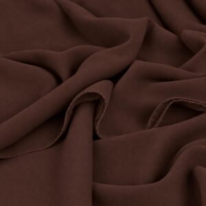Large Square Scarf Dark Brown