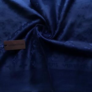 Louis Vuitton Silk Cashmere Stole Deep Blue