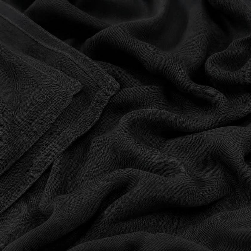 Premium Soft Modal Hijab Black Premium Soft Modal Hijab Black