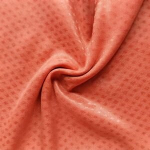 Premium Textured Viscose Hijab Coral