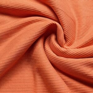 Ribbed Jersey Hijab Coral