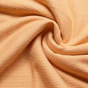 Ribbed Jersey Hijab Creamy Peach