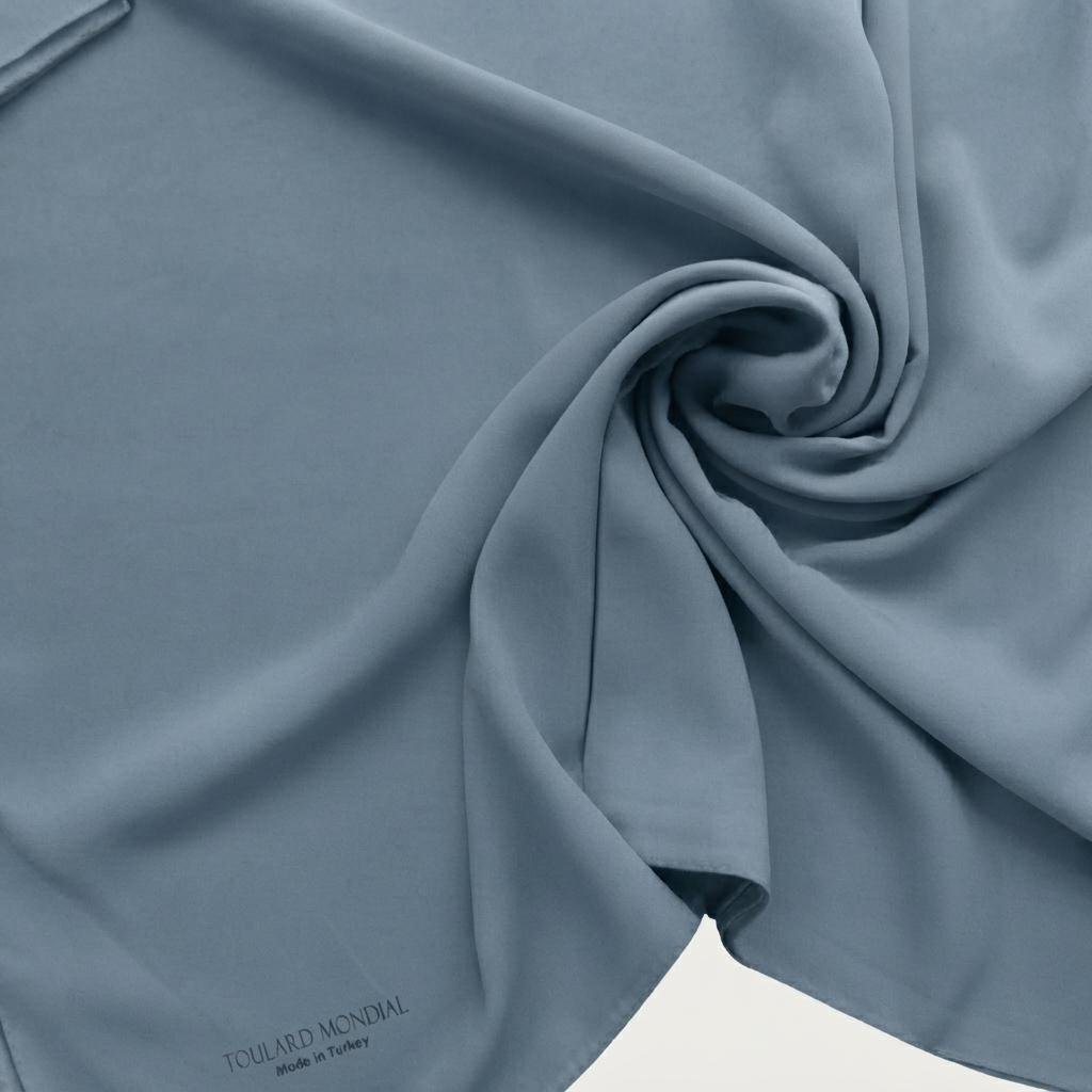 Silk-Touch Matte Scarf Stone