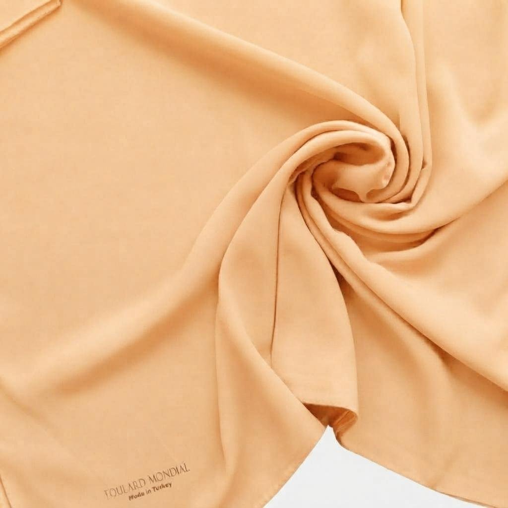 Silk-Touch Matte Scarf Tuscan