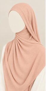 Stretch Jersey Hijab Blush
