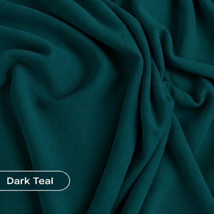 Soft Stretch Jersey Hijab Dark Teal