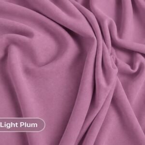 Soft Stretch Jersey Hijab Light Plum