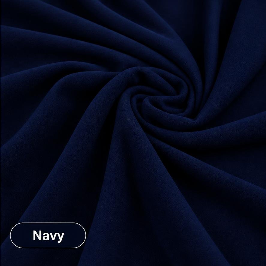 Soft Stretch Jersey Hijab Navy Soft Stretch Jersey Hijab Navy