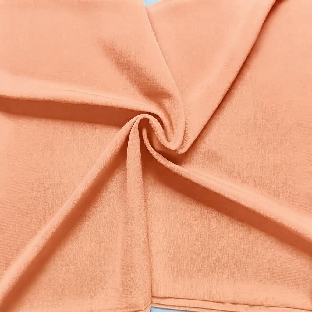 Turkish Cotton Tetron Scarf Pale Peach