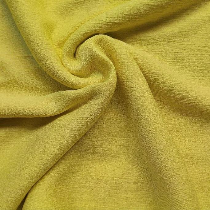 Crepe Lawn Stole Citron