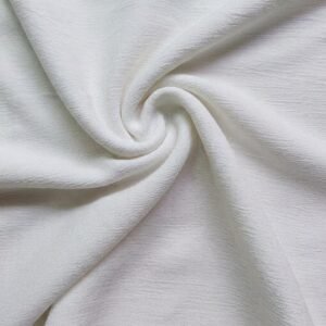 Crepe Lawn Stole White