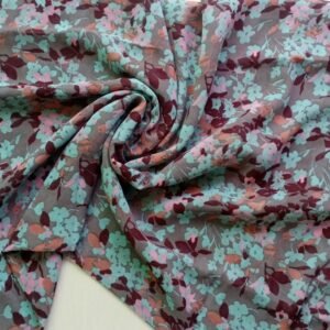 Printed Square Scarf Aurora Veil