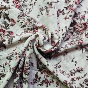 Printed Square Scarf Autumn Blaze
