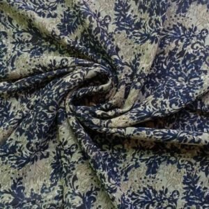 Printed Square Scarf Frosty Pine