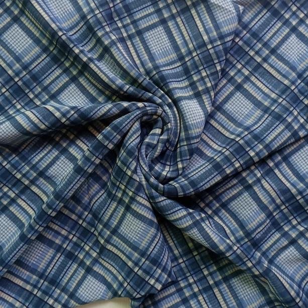 Printed Square Scarf Legacy Mark