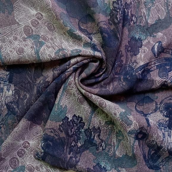 Printed Square Scarf Prime Thread