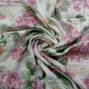 Printed Square Scarf Summer Dahlia
