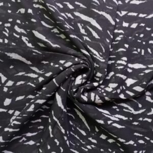 Printed Square Scarf Wavy Day