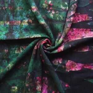 Printed Square Scarf Winter Willow